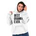 Best Relative Ever Womens Hooded Pullover Sweatshirt Worlds Okayest Granny Mothers Day Grandma