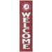 Alabama Crimson Tide 12'' x 48'' Welcome Outdoor Leaner