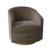 Barrel Chair - Fairfield Chair Tipsy 28.75" W Swivel Barrel Chair Polyester in Brown | 30.25 H x 28.75 W x 31 D in | Wayfair 1138-317_9953 17