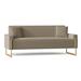 Fairfield Chair Libby Langdon 78.75" Square Arm Sofa in Yellow/Brown | 33.75 H x 78.75 W x 34 D in | Wayfair 6300-50-6_3155 72