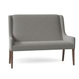 Fairfield Chair Dora 55.5" Recessed Arm Settee Polyester in Red/Black | 44 H x 55.5 W x 29 D in | Wayfair 6018-40_9953 10_MontegoBay