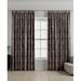 McalisterTextiles Damask out Thermal Rod Pocket Curtain Panels Polyester in Black | 90 H in | Wayfair U12K34C17I117015