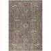 Brown 63 x 0.16 in Area Rug - World Menagerie Tammo Distressed Machine Washable Rust Rug Viscose | 63 W x 0.16 D in | Wayfair