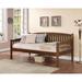 Wildon Home® Aros Twin Daybed Wood in Brown | 37 H x 42 W x 80 D in | Wayfair A4DAA3167CBB4651843F42AC75B9773A