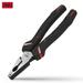 Deli Professional Labor-saving Wire Cutters Needle-Nose Pliers Diagonal Pliers 6 Inches 8 Inches