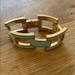 J. Crew Jewelry | J.Crew Enamel Bracelet | Color: Blue/Gold | Size: Os