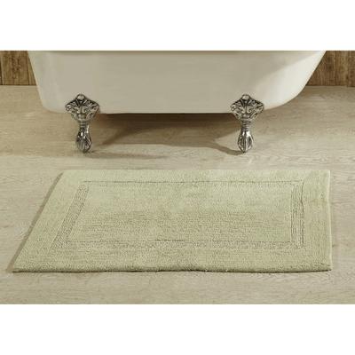 Lux Collections Bath Mat Rug 17" X 24" Rectangle by Better Trends in Sage