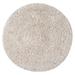 Fantasia Round Bath Rug Collection by Home Weavers Inc in Ivory (Size 30" ROUND)