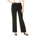 Plus Size Women's True Fit Stretch Denim Wide Leg Jean by Jessica London in Black (Size 14 W) Jeans