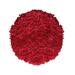 Bella Premium Jersey Shaggy Round Area Rug by Home Weavers Inc in Red (Size 60" ROUND)