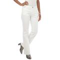 Plus Size Women's True Fit Stretch Denim Bootcut Jean by Jessica London in White (Size 32) Jeans