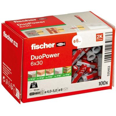 Fischer - duopower 6x30 ld - 535453