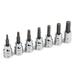 Powerbuilt 7 Piece 3/8 Inch Drive SAE Hex Bit Socket Set - 648661