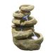 Fountain-Rock 5 Level With LED