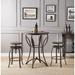 17 Stories Bar Height 31" Solid Wood Dining Table Wood in Brown | 41 H x 31 W x 31 D in | Wayfair D18D1212BCD94551AA4DD173BBE58359