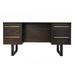 Latitude Run® Bhatia Desk Wood in Black | 31 H x 60 W x 24 D in | Wayfair 145CF8EB0427488287E76D7115BF33F7