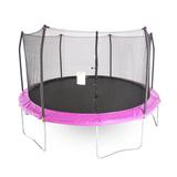 Skywalker Trampolines Purple 15' Round Trampoline with Enclosure