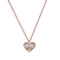 Kate Spade Jewelry | Kate Spade Rock Solid Heart Necklace | Color: Gold/Pink | Size: Os