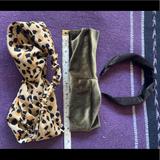 Free People Accessories | Headbands | Color: Black/Green | Size: Os