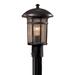 Lavery Cranston Heritage & Driftwood 1 Light Post Mount