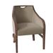 Armchair - Fairfield Chair Anthony 24" W Armchair Wood in Brown | 33 H x 24 W x 26 D in | Wayfair 8740-04_3155 72_Espresso