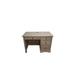 Foundry Select Rafeef Computer Desk Wood in White | 32 H x 46.5 W x 24 D in | Wayfair 933F4221823744448613BCBC6523CD70