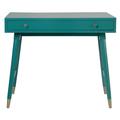 Latitude Run® Jazalynn 36" Mid-Century Modern Console Table Wood in Blue | 25.2 H x 36 W x 20 D in | Wayfair 100FCEE8DEAE4A248FF9402A43040D55