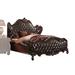 Rosdorf Park Barnathan California King Bed Upholstered/Faux leather in Brown | 76 H x 88 W x 101 D in | Wayfair B63B9C15DB2240AE8036243D4B4B52AD