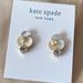 Kate Spade Jewelry | Kate Spade Earrings Pearl Flower Crystal Earrings | Color: White | Size: Os