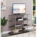 Designs2Go XL Highboy 4 Tier TV Stand - Convenience Concepts 131372WGY