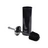 Brosse wc en Métal 'Vitamine ii' 37cm Noir