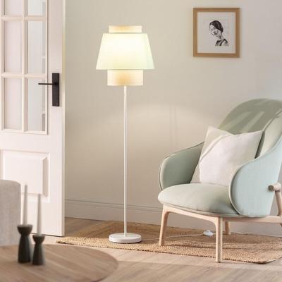 Ledkia - Stehlampe aus Stoff Chulu Grün Image