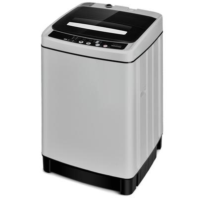 Full-Automatic Washing Machine 1.5 Cu.Ft 11 LBS Washer and Dryer -Gray - 19”x 19”x 33.5”(L x W x H)