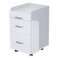 Seneca Pedicure Trolley Pedi Rolling Cart Nail Salon Spa Storage Drawer White / Ash Grey