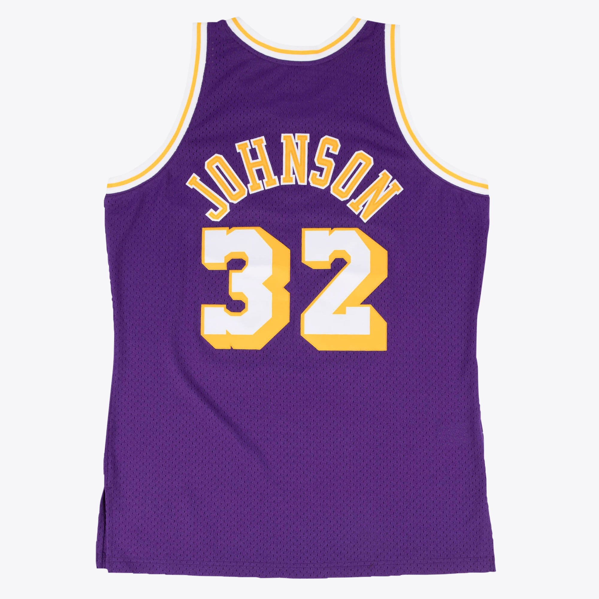 Maillot Los Angeles Lakers Magic Johnson 1984-85 Hardwood Classics Extérieur Swingman Mitchell & Ness - Violet - Homme - Homme Taille: M
