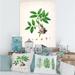 East Urban Home Vintage London Plants XI - Painting on Canvas Canvas/Metal in Green | 40 H x 30 W x 1.5 D in | Wayfair