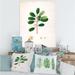 East Urban Home Vintage London Plants IX - Painting on Canvas Metal in Green | 32 H x 24 W x 1 D in | Wayfair 154818E9BA5A4EA6AB1257B1941B3874