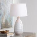 Regina Andrew Design Glimmer White Ceramic Table Lamp