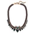 J. Crew Jewelry | Moving Sale J. Crew Spiky Rope Necklace | Color: Blue/Gray | Size: Os