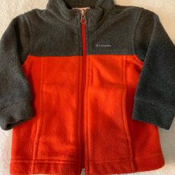 Columbia Jackets & Coats | Columbia Baby Fleece Jacket | Color: Orange | Size: 12-18mb