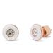 Kate Spade Jewelry | Kate Spade Candy Drops Enamel Stud Earrings In White | Color: Gold/White | Size: Os