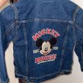 Disney Jackets & Coats | Mickey Mouse Jean Jacket Boys | Color: Blue | Size: 5b