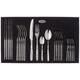 Stellar Winchester BW50 24-Piece Quality Stainless Steel Cutlery Set for 6 People in Gift Box, Dishwasher Safe