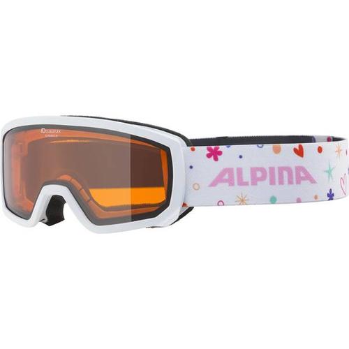 ALPINA Kinder Skibrille/Snowbaordbrille Scarabeo JR DH, Größe – in Grau