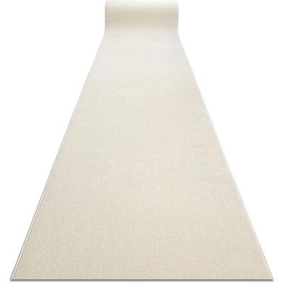 Läufer karmel Glatt, einfarbig weiß 120 cm white 120x300 cm Image
