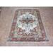 Hand Knotted Ivory Serapi with Wool Oriental Rug (8'10" x 11'9") - 8'10" x 11'9"