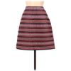 Ann Taylor LOFT Ann Taylor LOFT Casual Skirt: Blue Stripes Bottoms - Size 8