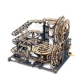 Robotime ROKR marbre Run Puzzle en bois 3D éducatif Iq Puzzle jouets assemblage modèle bloc de