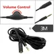 Câble d'extension Audio pour casque stéréo 300cm 3.5mm M/F avec interrupteur de Volume contrôle