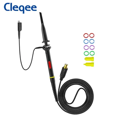 Cleqee – sonde Oscilloscope MCX 60Mhz noire X1/X10 pour Mini Oscilloscope DSO201 DS201 DSO203